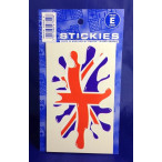 Image for Castle Promotions V551 - Union Jack Splat Sticker